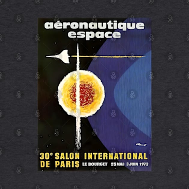 1973 French Aeronautics and Space Exhibition by Desert Owl Designs